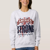 Amerika stark sweatshirt (Vorderseite)