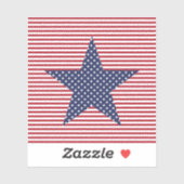 Amerika Stars Sticker (Blatt)