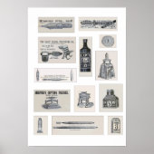 Amerika Stationer 1881 Poster (Vorne)