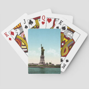 Amerika Statue of Liberty, Vintage 1920er Jahre Ne Spielkarten