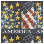 AMERIKA STOFF (Nahaufnahme)