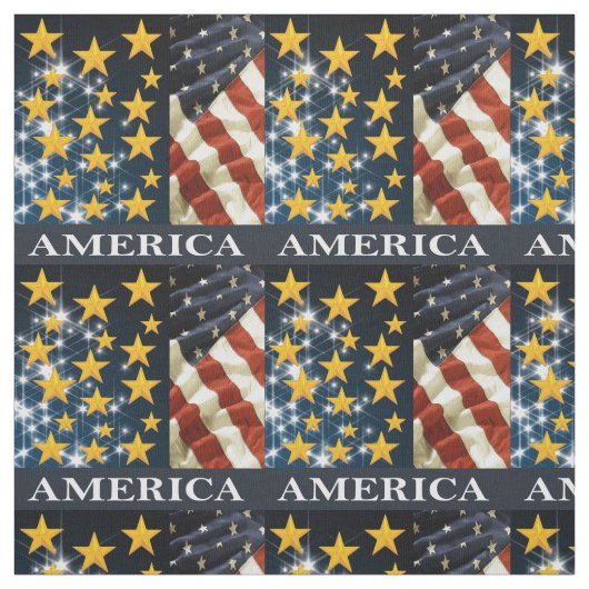 AMERIKA STOFF (Muster)