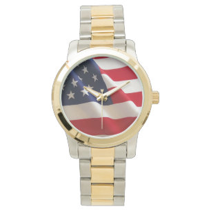 Amerika Stolz Armbanduhr