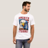 Amerika Strong T - Shirt (Vorne ganz)