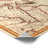 Amerika Süd Poster (Ecke)