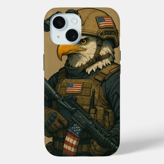 Amerika Symbol Operation Case-Mate iPhone Hülle (Rückseite)