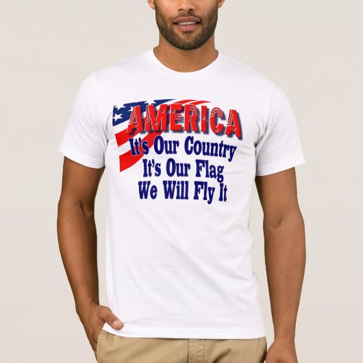 Amerika T-Shirt (Vorderseite)