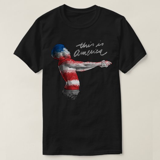 Amerika T-Shirt (Design vorne)