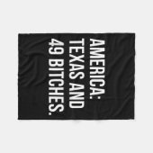 Amerika Texas und 49 Es Fleecedecke (Vorderseite (Horizontal))