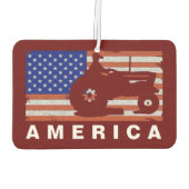 AMERIKA - Traktor FLAG Autolufterfrischer (Rückseite)