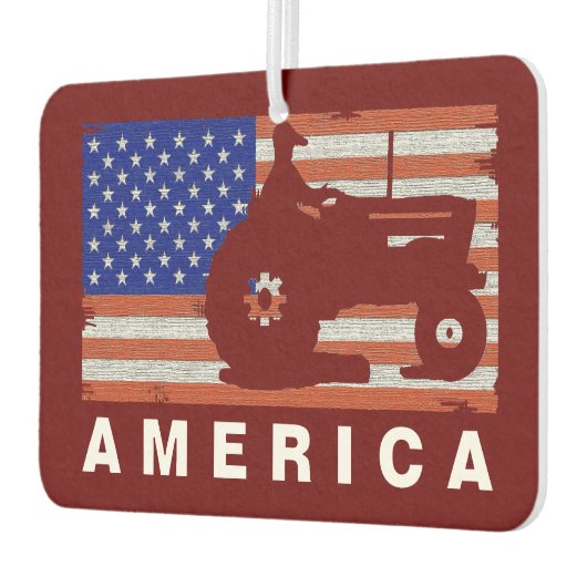 AMERIKA - Traktor FLAG Autolufterfrischer (Links)