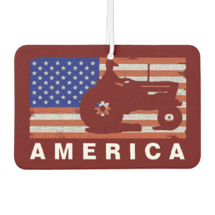 AMERIKA - Traktor FLAG Autolufterfrischer