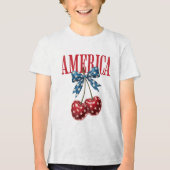 Amerika Tri-Blend Shirt (Vorderseite)