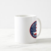 Amerika Trumlos Funny Anti Trump 2024 Pro-Demokrat Kaffeetasse (VorderseiteRechts)