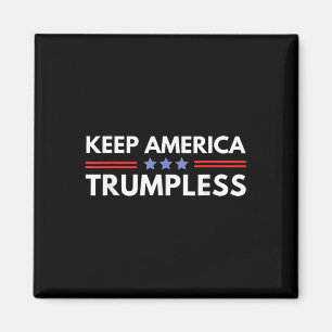 Amerika Trumlos Funny Anti Trump 2024 Pro-Demokrat Magnet