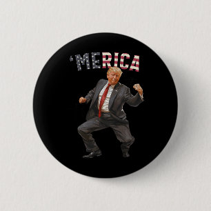 Amerika Trump Frohes 4. Juli Trump Amerikanische F Button