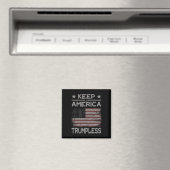 Amerika Trumpless - Anti Trump störte Amerika Magnet (In Situ (Geschirrspüler))