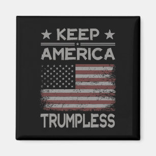 Amerika Trumpless - Anti Trump störte Amerika Magnet