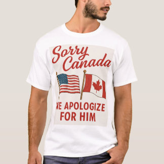 Amerika und Kanada Design T-Shirt