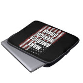 Amerika und Mexiko wieder Shirt | Funny Trump-Gesc Laptopschutzhülle (Vorne Knopf)