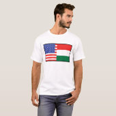 Amerika Ungarn T-Shirt (Vorne ganz)