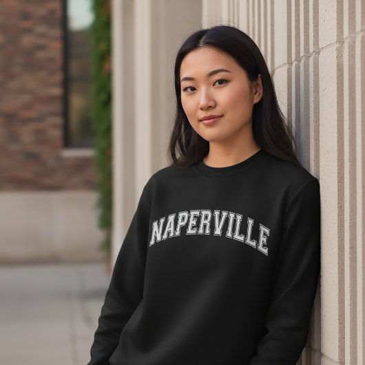Amerika-Uni im Stile der Universität NAPERVILLE Sweatshirt