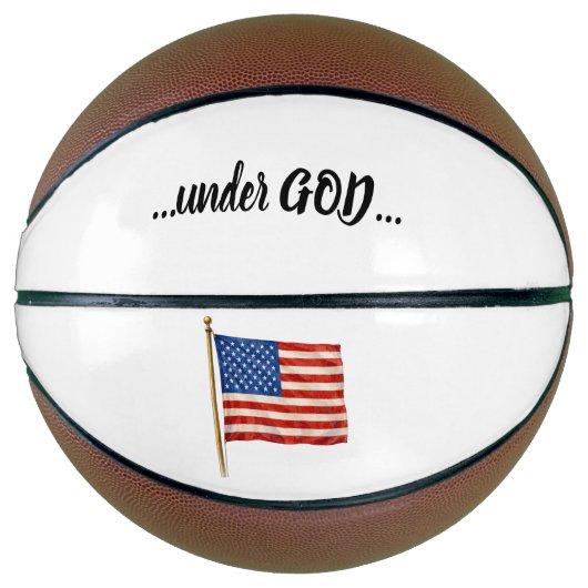 Amerika unter Gott Basketball (Vorderseite)