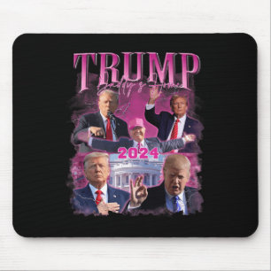 Amerika unterstützt US-amerikanische Flagge Trump Mousepad