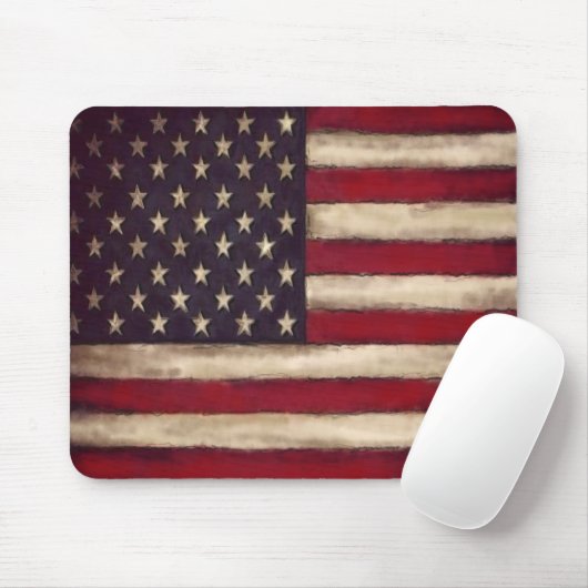 Amerika! US Flagge Mousepad (Mit Mouse)
