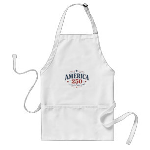Amerika USA 250., 250 Jahre Freiheit Schürze