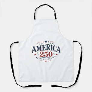 Amerika USA 250., 250 Jahre Freiheit Schürze