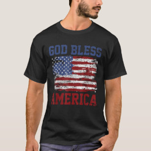 Amerika USA American Flag Patriotic T-Shirt