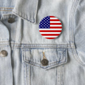 Amerika, USA-Flagge Button (Beispiel)