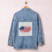 Amerika USA-Flagge Jeansjacke (Hangar)
