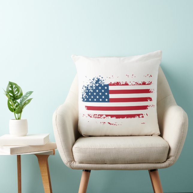 Amerika USA-Flagge Kissen (Stuhl )