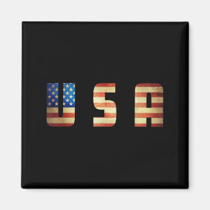 Amerika USA US-Flagge Patriotisch 4. Juli Männer F Magnet