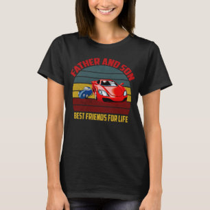 Amerika Vater und Sohn beste Freunde fürs Leben Au T-Shirt