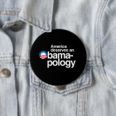 AMERIKA VERDIENT EIN OBAMAPOLOGY BUTTON (Beispiel)