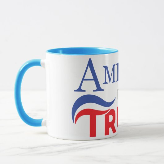 Amerika verdient Trumpf - Leistungs-Tasse Tasse (Links)