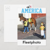 Amerika von AP Indy Postkarte (Vorne/Hinten)