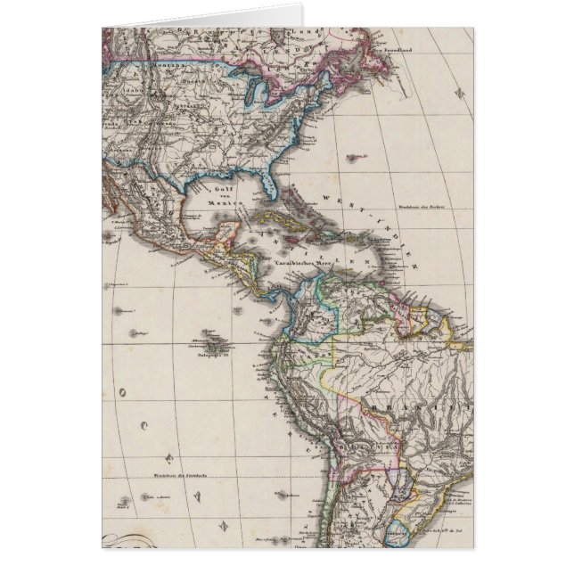 Amerika von Stieler (Vorne)