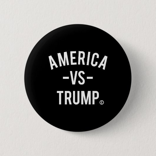 Amerika Vs Trump - Amerika Versus Trump _3 Button (Vorderseite)