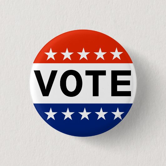 Amerika wählen button (Vorderseite)