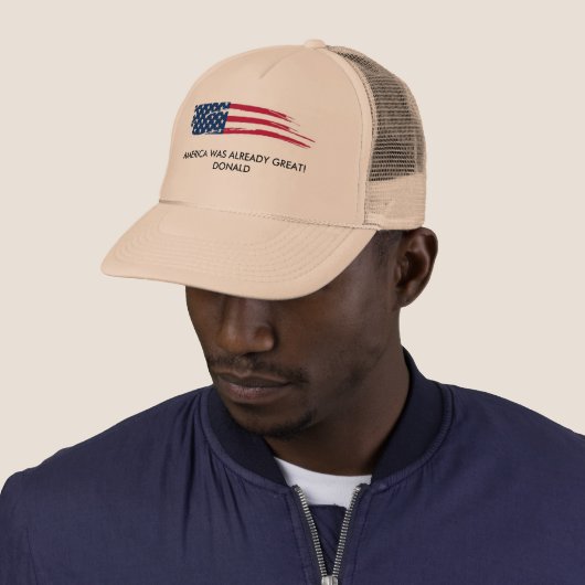 Amerika war bereits groß! truckerkappe (Beispiel)