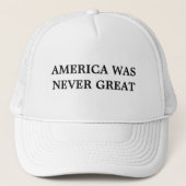 Amerika war nie großer Hut Truckerkappe (Vorderseite)
