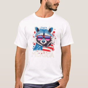 Amerika-Waschbär des Juli T-Shirt