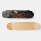 Amerika wieder geboren patriotischer Bryan C. Skateboard (Horizontal)