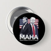 Amerika wieder gesund machen button (Vorne & Hinten)