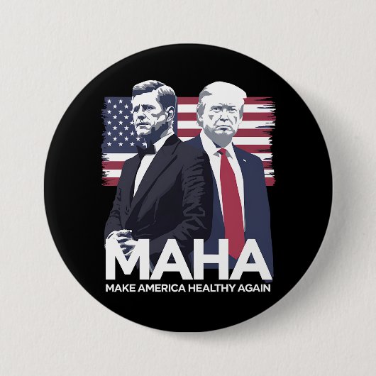 Amerika wieder gesund machen button (Vorderseite)