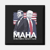 Amerika wieder gesund machen magnet (Vorne)